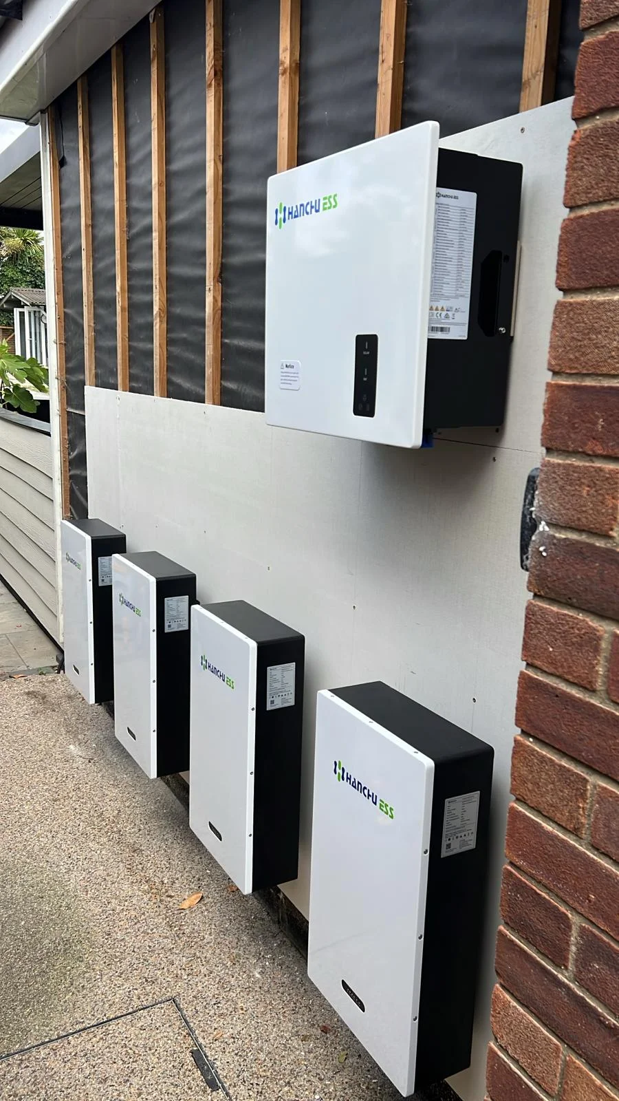 Hanchu ESS battery storage installation