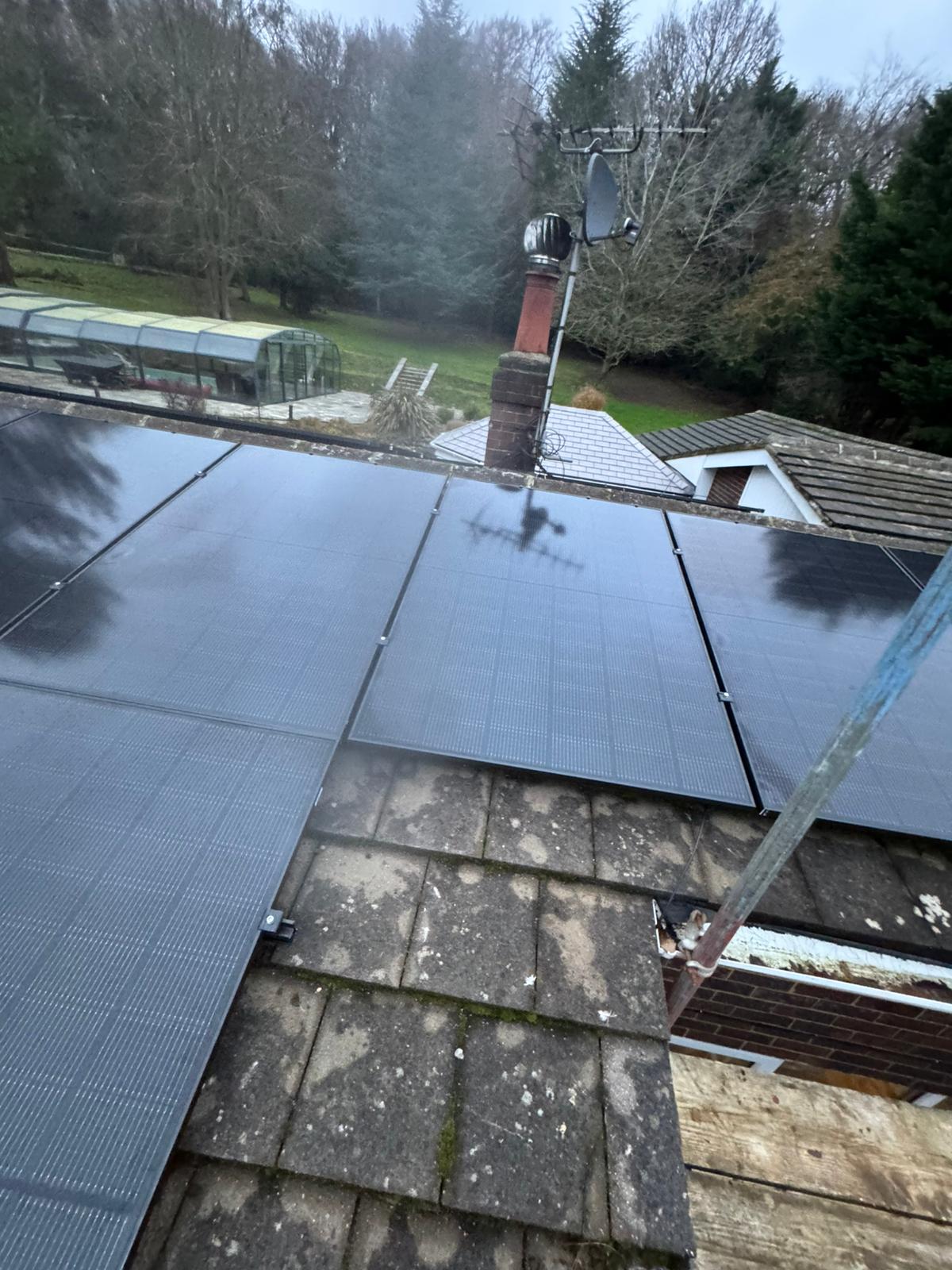 Residential solar installation